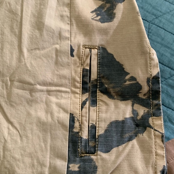 NWT J Crew Tea Dyed Floral Cargo Utility Jacket - Picture 7 of 7